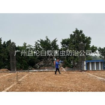石壁地基新建預防白蟻工程